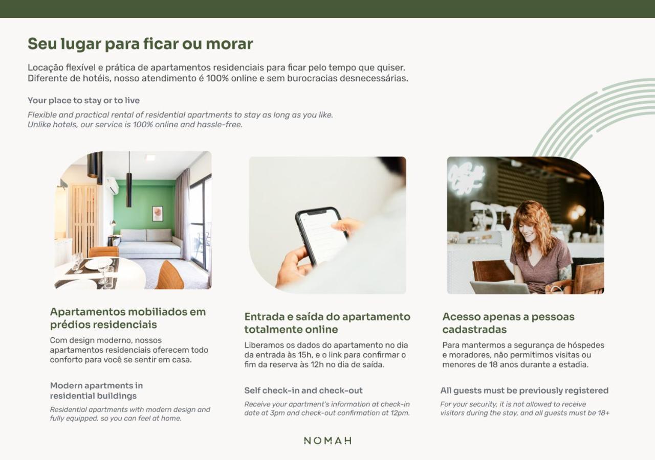 Nomah - Aptos Por Temporada Na Liberdade Apartamento São Paulo Exterior foto